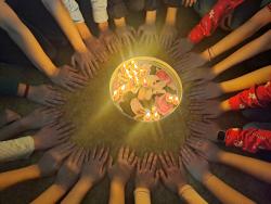 Besídka ve třídě